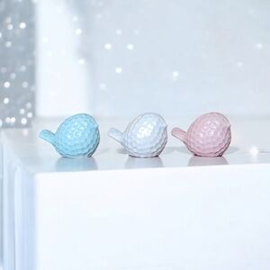 Decorative‎ Ceramic Bird Figurines Set of 3 Doves New